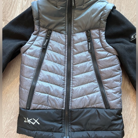 Skechers SKX Boys Hybrid Puffer Jacket - Size 5/6 (M) - EUC - Picture 2 of 6